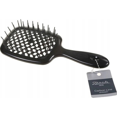Janeke Carbon Fibre Pneumatic Brush kefa na vlasy 22 cm 1 ks