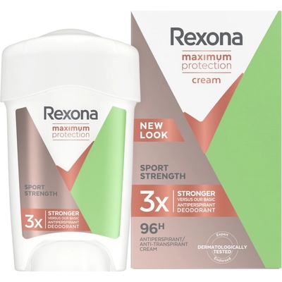 Rexona Maximum Protection Sport Strenght krémový antiperspirant 45 ml