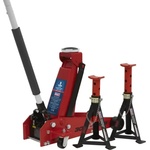 SEALEY Крик хидравличен нископрофилен със стойки Sealey 3010CX/ 3т/ 130-520mm (3010CX)