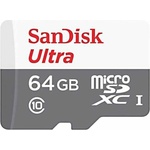 SanDisk microSDXC 64GB C10/UHS-I SDSQUNR-064G-GN3MA/186524