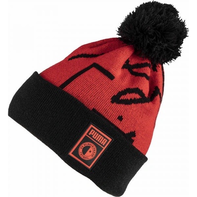 Puma Slavia Prague Pompom beanie červená