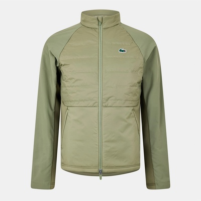 Lacoste Яке Lacoste Men's Water Resistant Performance Golf Jacket - Khaki/Khaki