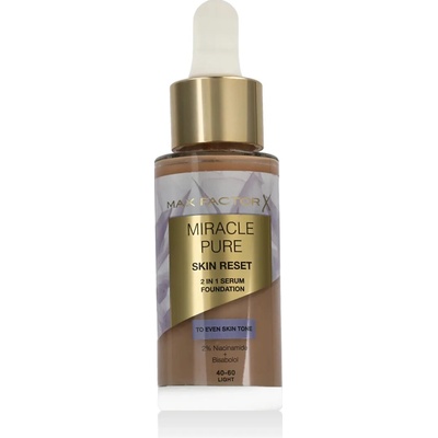 Max Factor Miracle Pure pečující make-up 40-60 Light 30 ml