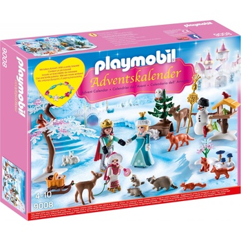 Playmobil 9008 Adventní kalendář Princezna krasobruslařka v zámeckém parku