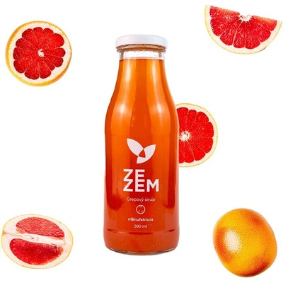 Zezem Grepový sirup 0,5 l
