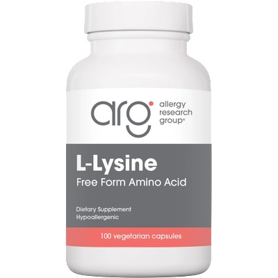 Allergy Research Group L-лизин - 100 вег. капсули