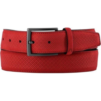 Alberto Golf pánský pásek leather červený
