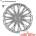 Versaco Тасове за джанти 15'' Versaco Spark Silver (56213)