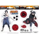 Naruto Shippuden Stickers 16 x 11cm 2 sheets Sasuke Itachi