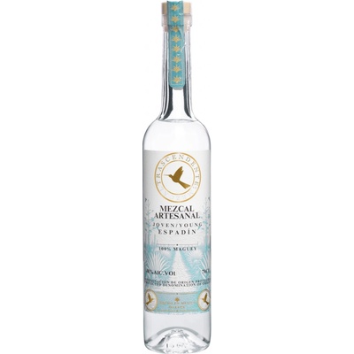 Trascendente Mezcal Artesanal Joven Espadín Premium 48% 0,7 l (čistá fľaša)