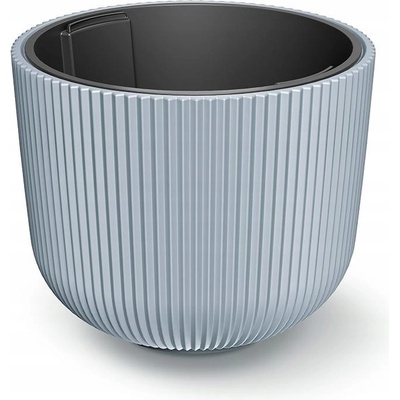 Prosperplast Květináč plast šedý 46,9 x 46,9 x 38,5 cm