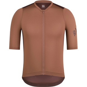Rapha Мъжка фланелка с къс ръкав за колоездене Rapha Pro Team Training Jersey Cycling jersey - Chestnut Brown / Walnut Brown - размер XXL (056-4403-0215)