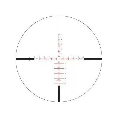 Vortex Optics Viper PST 5–25x50 FFP s osnovou EBR-4 MOA