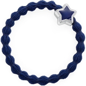 By Eloise London Enamel Silver Star цвят Navy Blue