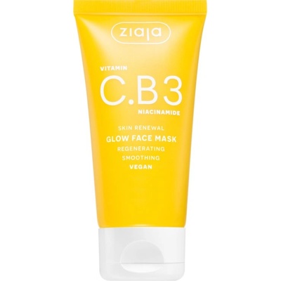Ziaja Vitamin C. B3 Niacinamide озаряваща маска за лице 50ml