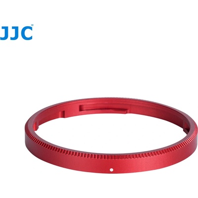 JJC Ozdobný kroužek objektivu pro RICOH GR IIIx červený