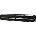 Gembird NPP-C624-002 Gembird Patchpanel FTP 19 24P/1U cat. 6 with cable organization collar, black