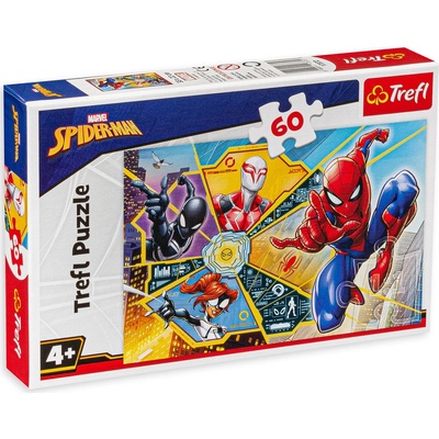 Trefl Пъзел Trefl от 60 части - Спайдърмен в действие (17372)