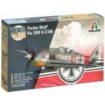 Italeri Комплект модел самолет 1490 - Фоке-Вулф Fw 190 A-8/F Aces (1: 72)