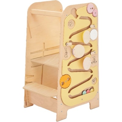 Busykids Montessori učící věž 5In1 Big Mint