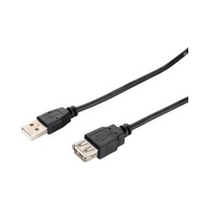 Turbo-X Cable USB2.0 Εxt. Type A M/F 5m (KY-U2E5)