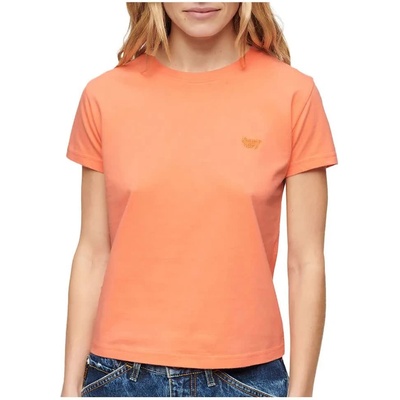 Тениска Superdry Essential Logo 90´S short sleeve T-shirt - Orange (Fusion Coral)