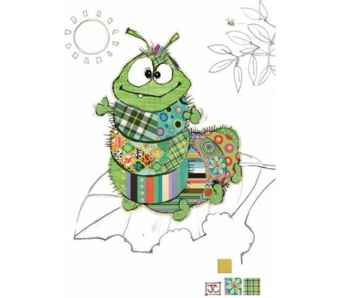 Přání G017 BUG ART**