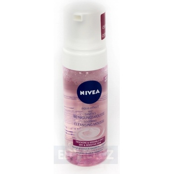 Nivea Aqua Effect zklidňující čistící pleťová pěna 150 ml