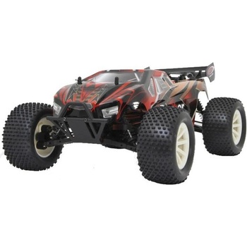 Jamara Toys Jamara Brecter EP Lipo кола с дистанционно управление, червен/кафяв, мащаб 1: 10 (059739)