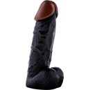 ToyJoy Prince of Namibia hnedé dildo so semenníkmi 20 x 5,2 cm