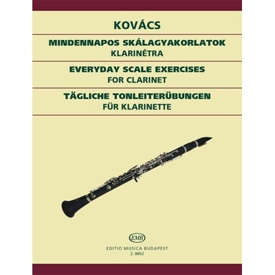 Tägliche Tonleiter 100 denných cvičení pre klarinet