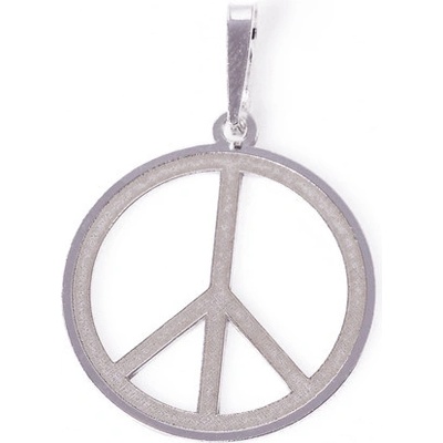 Zlatnictví Zlatíčko Stříbrný přívěsek symbol peace 000.00112