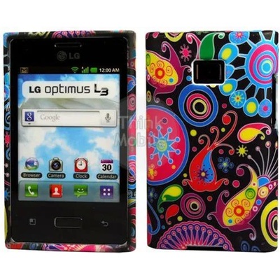 LG Optimus L3 E400 JellyFish Силиконов Калъф + Протектор