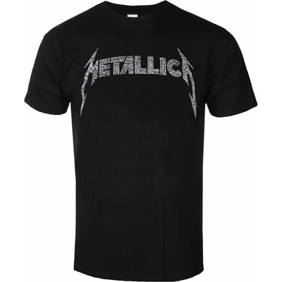 Metal ROCK OFF Metallica 40th Anniversary Songs Logo černá