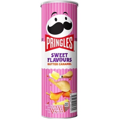 Pringles Korea bramborové chipsy s příchutí sladkého másla a karamelu 110 g