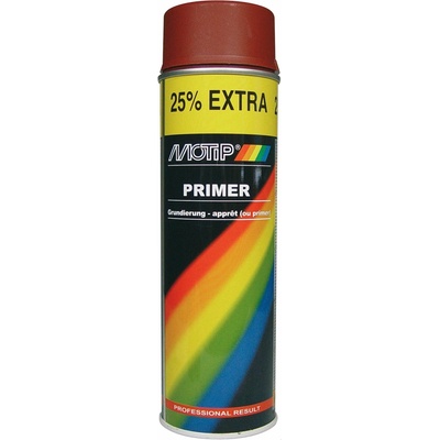 Motip Primer 04055 červený akrylový základní nátěr 500 ml