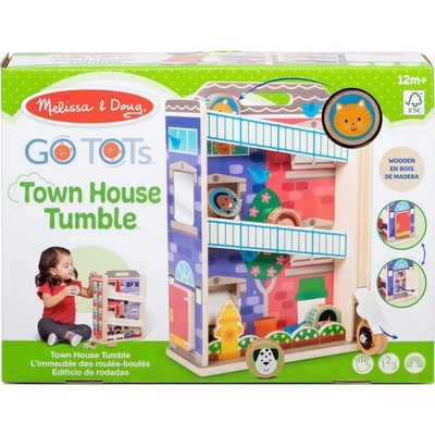 Melissa & Doug Go Tots kotúľanie v mestskom dome