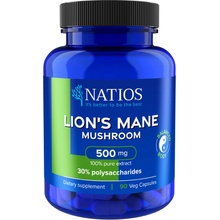 Natios Lion's Mane Extract 500 mg 30% polysaccharides 90 vegánskych kapsúl