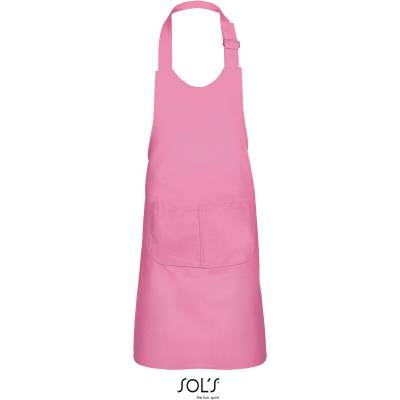 SOL's Collection Zástěra Gala Kids s laclem dětská COT-25059939699 Růžová orchid
