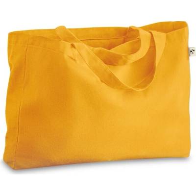 CAMDEN Taška z bavlny 50 %, recyklovanej bavlny 30% a polyester 20% rPET 280 g/m² Žltá