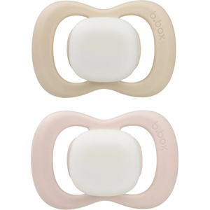 B. Box Glow 6m+ биберон Blush/Latte 2 бр