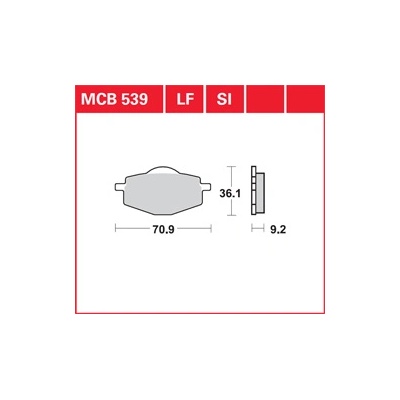 TRW MCB 539 LF (mcb539lf)