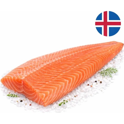 Arktický losos filet s kůží bez kostí 800-900g