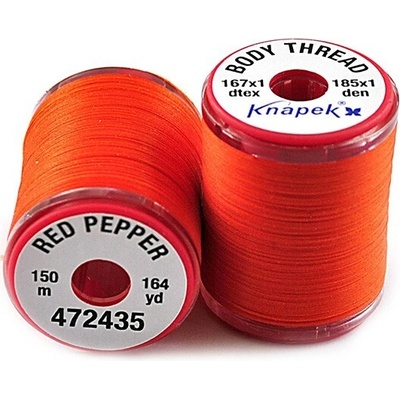 Tělíčková nit • 167 x 1 - Barva Červená paprika
