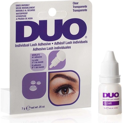 Duo Clear Individual Lash Adhesive lepidlo na trsové řasy čiré 7 g