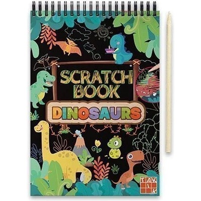 Scratch book Dinosaurus