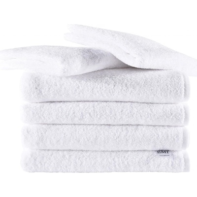 Emi sada uteráky a osušky bavlnené 4 ks 50 x 90 cm + 2 ks 70 x 140 cm biela