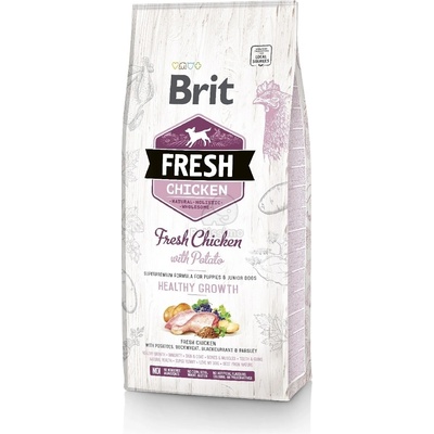 Brit Fresh Puppy Chicken with Potato Healthy Growth 2,5 kg