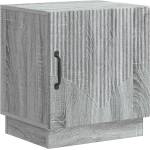 vidaXL Нощно шкафче Сив Сонома 43 x 34, 5 x 47 см Инженерна дървесина (895267)