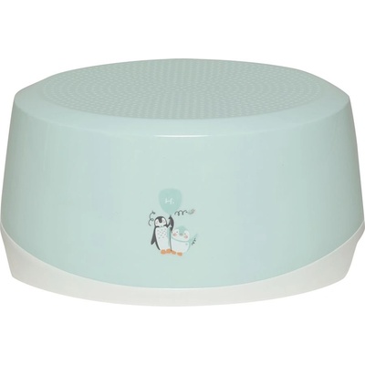 Bebe-Jou Stupátko ovál Bébé-Jou Lou-Lou" "Barva:mentolové|Materiál:plast|Nosnost:30|Výška sedáku:14,5 cm|Vzor:Lou Lou|